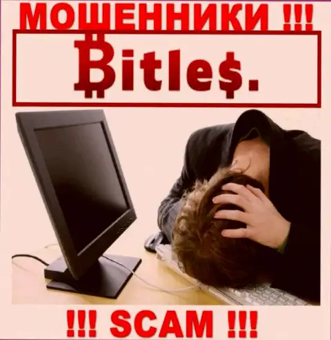 Не попадите в грязные лапы к internet-мошенникам Bitles Limited, так как можете остаться без денег