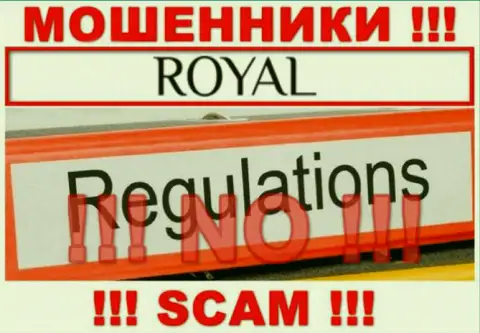 Избегайте Royal ACS - рискуете лишиться финансовых средств, ведь их деятельность абсолютно никто не контролирует