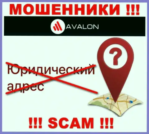 Выяснить, где именно зарегистрирована организация AvalonSec Com невозможно - данные об адресе старательно прячут