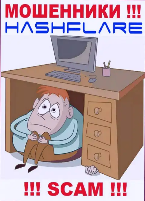 Никаких сведений о своем непосредственном руководстве, кидалы HashFlare не приводят