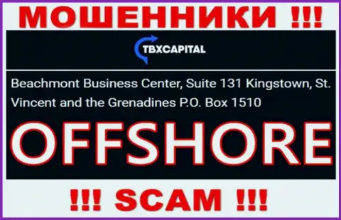 КейСтарт Трейдинг ЛТД - это КИДАЛЫTBXCapital ComСпрятались в оффшоре по адресу: Бизнес-центр Бичмонт, Сьют 131 Кингстаун, Сент-Винсент и Гренадины