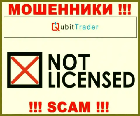 У ОБМАНЩИКОВ КубитТрейдер отсутствует лицензионный документ - будьте очень бдительны !!! Лишают средств людей