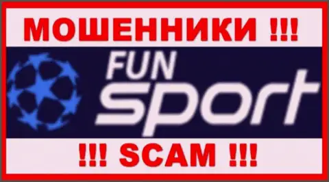 Лого МОШЕННИКА Fun Sport Bet