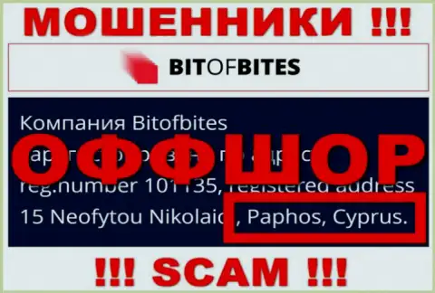 BitOfBites - это мошенники, их адрес регистрации на территории Cyprus