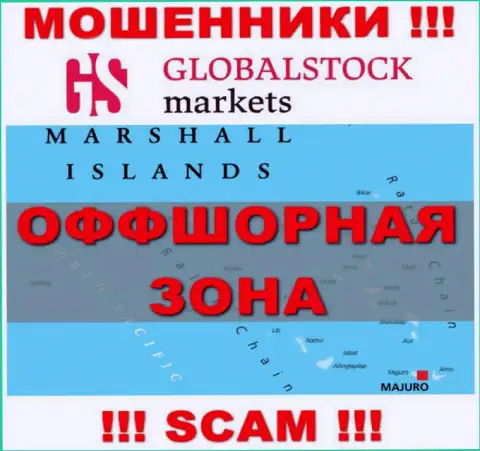 Global Stock Markets находятся на территории - Marshall Islands, избегайте сотрудничества с ними
