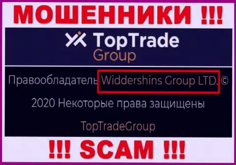 Сведения о юридическом лице Widdershins Group LTD у них на информационном портале имеются - это Widdershins Group LTD