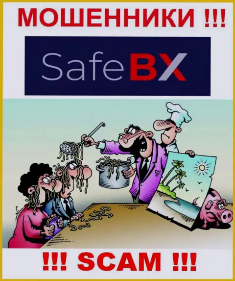 Пользуясь доверчивостью лохов, SafeBX затягивают доверчивых людей к себе в разводняк
