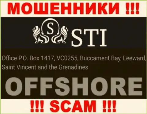 STOKTRADEINVEST LTD - противоправно действующая контора, расположенная в оффшоре Office P.O. Box 1417, VC0255, Buccament Bay, Leeward, Saint Vincent and the Grenadines, будьте очень осторожны