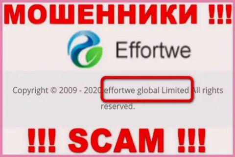 На веб-сервисе Еффортве 365 говорится, что Effortwe Global Limited - это их юридическое лицо, однако это не значит, что они порядочны