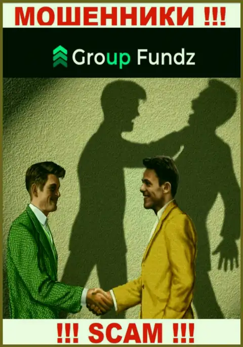 GroupFundz Com - это МАХИНАТОРЫ, не стоит верить им, если вдруг будут предлагать пополнить депозит