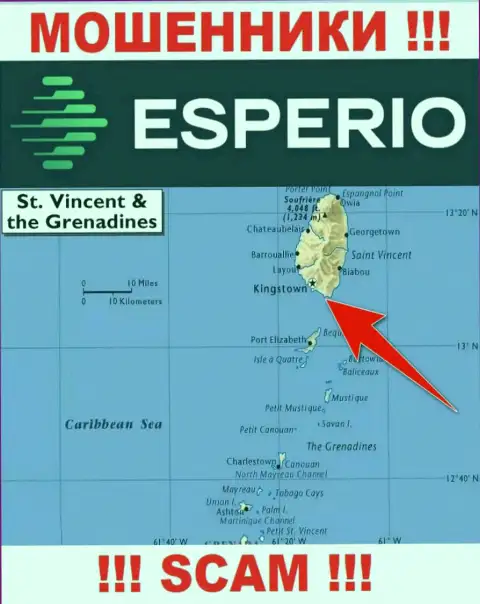 Офшорные интернет-мошенники Esperio скрываются здесь - Кингстаун, Сент-Винсент и Гренадины