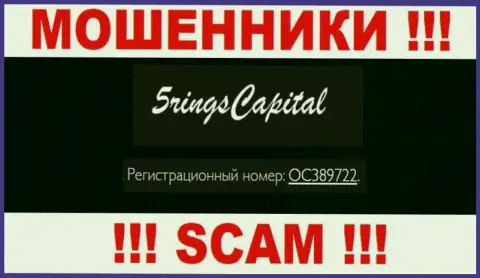 Будьте бдительны !!! FiveRings Capital разводят !!! Регистрационный номер этой конторы: OC389722