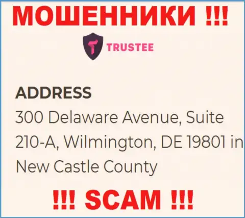 Контора BLOCKSOFTLAB INC находится в офшорной зоне по адресу: 300 Delaware Avenue, Suite 210-A, Wilmington, DE 19801 in New Castle County, USA - стопроцентно internet-шулера !