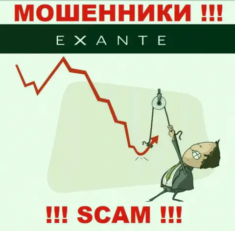 Не вводите ни рубля дополнительно в брокерскую организацию Exanten Com - отожмут все под ноль