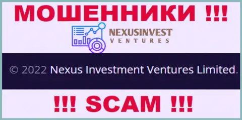 NexusInvestCorp Com - это интернет-мошенники, а владеет ими Nexus Investment Ventures Limited