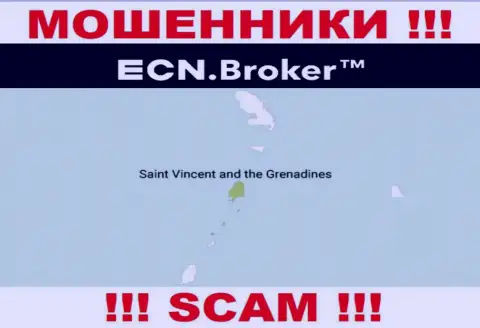 Пустив корни в оффшорной зоне, на территории St. Vincent and the Grenadines, ECNBroker свободно кидают лохов