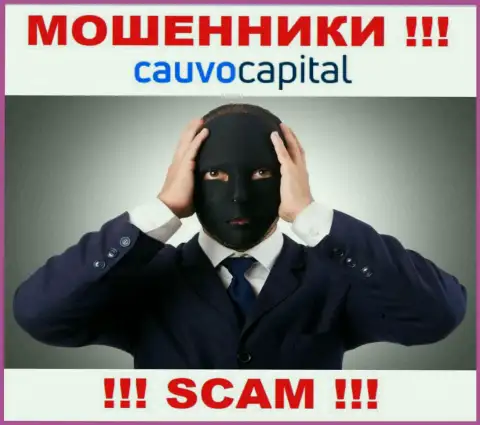 Чтобы не нести ответственность за свое мошенничество, CauvoCapital скрыли сведения о прямом руководстве