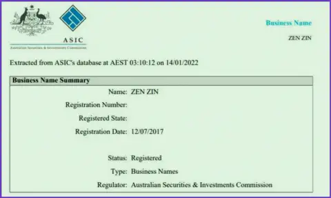 Официальная регистрация дилера Zineera Exchange